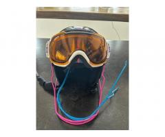 Uvex Slalomhelm mit Skibrille